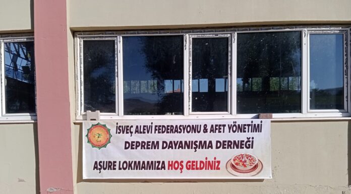 Aşure lokmamız Malatay'da kaynadı.